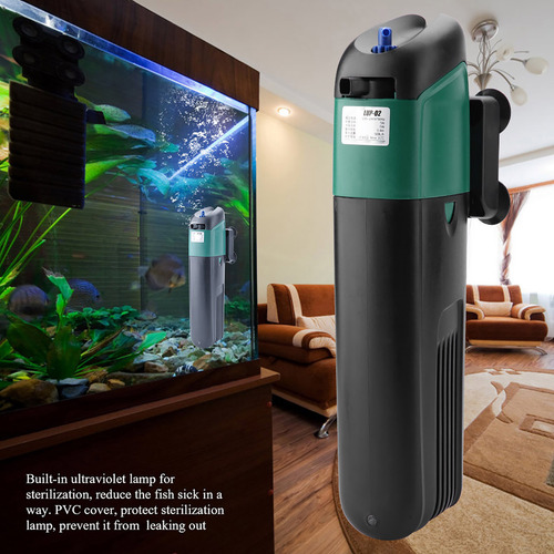 Filtro Esterilizador De Acuario, Lámpara Uv, Bomba, Agua De