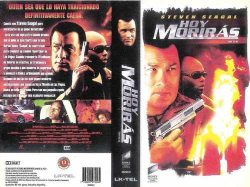 Hoy Moriras Vhs Steven Seagal Anthony Treach Criss