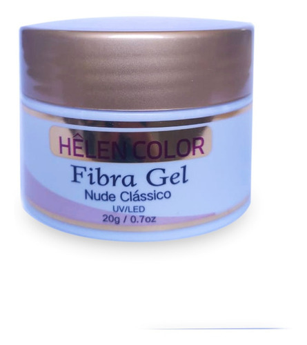 Gel Fiber Construtor Helen Color Unhas Acrigel Fibra 20g