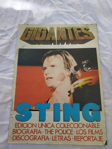 Revista Gigantes De Sting