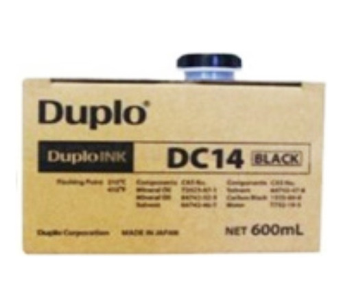 Duplo Tinta Dc14 Black