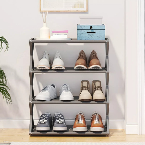 Estante Pequeño Para 8 Pares De Zapatillas De Tenis Tipo Pan