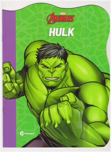 Livro Recortado Marvel - Hulk