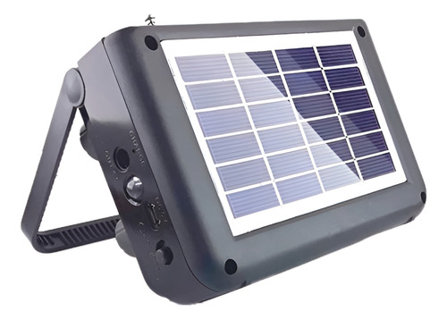 Radio Portatil Recargable Solar Bluetooth 8 Bandas