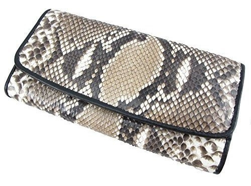 Pelgio Genuine Python Snake Skin Para Mujer De Cuero Trutch