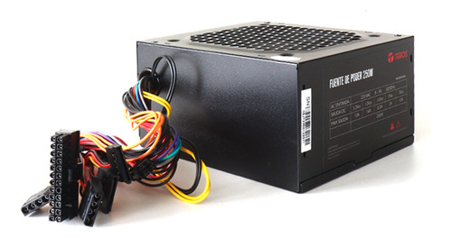 Fuente Poder Pc, Atx, 250 Watts Teros Te-1315s