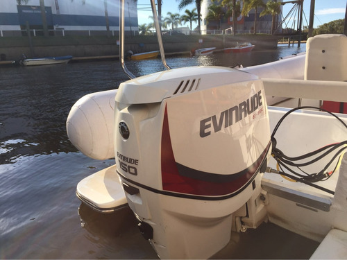 Semirrigido Baader 690 Con Evinrude Etec 150 Hp V6 Año 2016