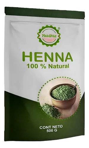 Henna En Polvo 500 Gramos 100% Natural ! Henna Pura ¡ | MercadoLibre