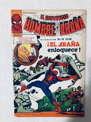 Comic El Asombroso Hombre Araña #26 Novedades Editores 1980