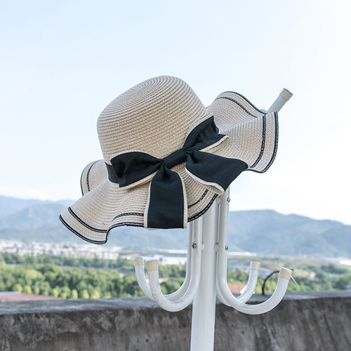 Sombrero Para El Sol Sombrero De Paja Gran Borde Mujer