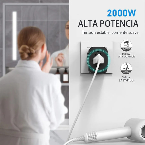 Adaptador Internacional-todo En Uno Adaptador De Universal