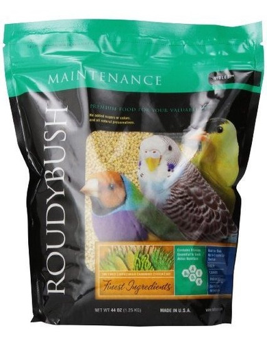 Roudybush Daily Maintenance Bird Food, Nibles, 44 Onzas