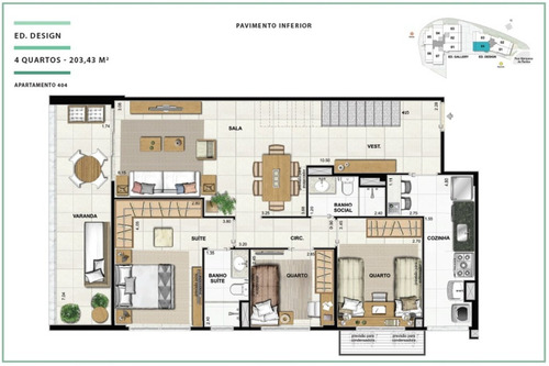 Imagem 18 de 30 de Apartamento - Ap00145 - 68822153