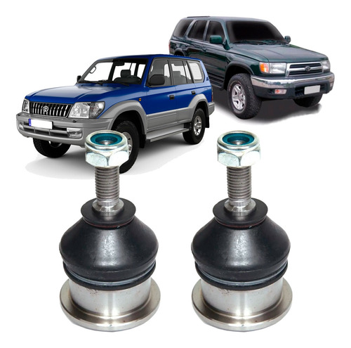 Imagem 6 de 6 de Par Pivô Suspensão Superior Land Cruiser Prado 2002-2009