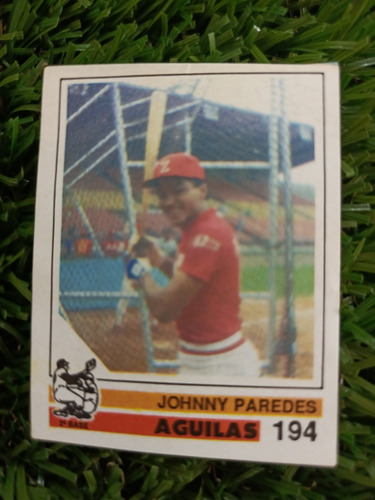 1991 Béisbol Profesional Venezolano Johnny Paredes #194