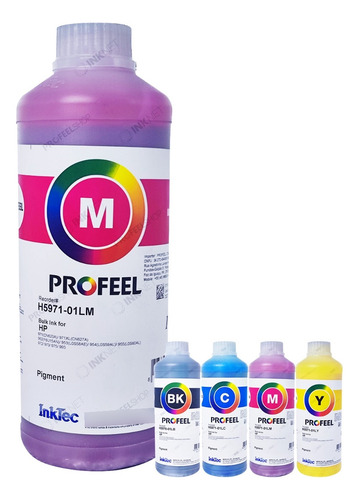 Tinta Inktec Profeel H5970 H5971 Pro-x Maxify Gx Tc20 1litro