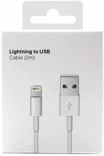 Cable 2 Metros Compatible Con iPhone Usb A Lightning