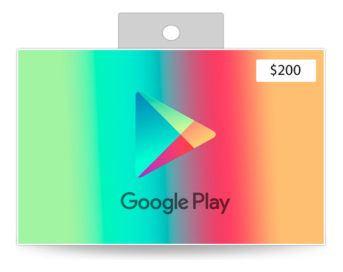 Tarjeta De Regalo Google $200 Gift Card Play Store Gcg200