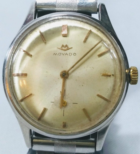 Antigo Relógio De Pulso Suíço Movado, A Corda, Diametro 38mm