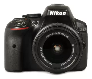 Câmera Dslr Nikon D5300 Com Lente Af-s 18-55mm Vr Ii
