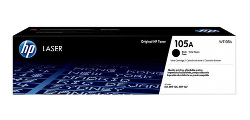 Toner Hp 105a Negro W1105a Original Verificable Americano