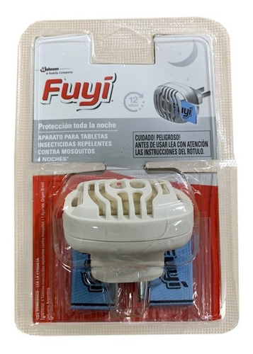 Fuyi Aparato Para Tabletas Sin Cable + 4 Tabletas Mosquitos