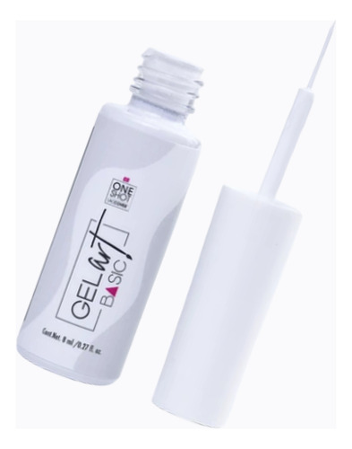 Gel Art O Gel De Arte Con Pincel Liner Para Diseños - Blanco