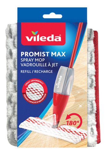 Repuesto Trapeador Mop Microfibra Pro Mist Max Refill Vileda