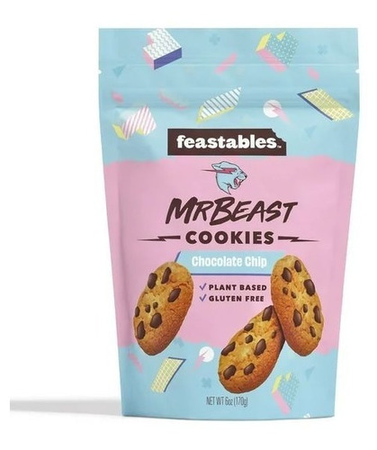 Galletas Con Chispas De Chocolate Mr. Beast Feastables Cooki