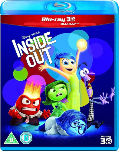 Intensamente Pelicula Blu-ray 3d Original 