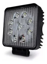 Comprar Faro Led Proyector 27w 9 Led Cuadrado 4x4 Moto Cuatri Utv Fi