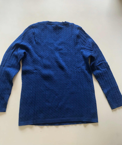 Sweater Azul Nuevo Con Etiqueta