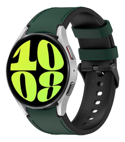 Correa para smartwatch Genérica Samsung Galaxy Watch6 44mm Verde oscuro - 44mm de ancho