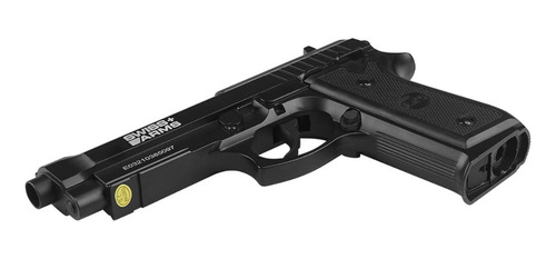 Pistola 4.5mm Swiss Arms Full Metal Pt92 + Esfera + Co2 12g