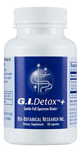 Suplemento Bio-botanical Research G.i. Detox+ Gentle Binder