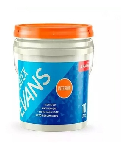 Pintura Latex Interior Evans Marca Andina X 20 Lts Antihongo