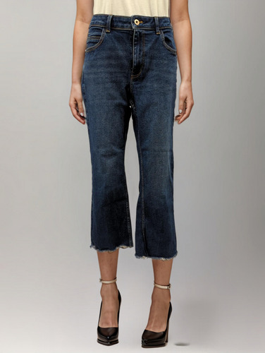 Jeans Marca  Zara  Como Nuevo (talla 40) Azul