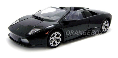 Lamborghini Murciélago Roadster  1:18 Motormax 73169-preto