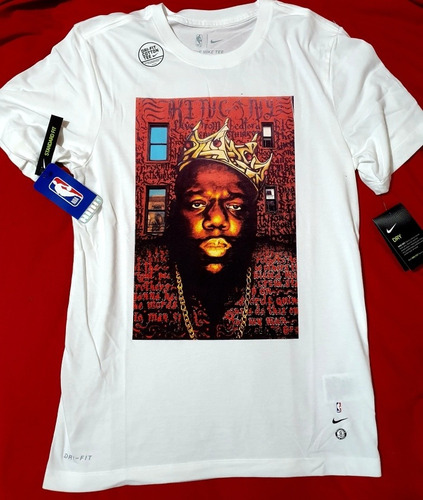 Playera Nike Dri-fit Notorious Big Nets, S Y M Original $800