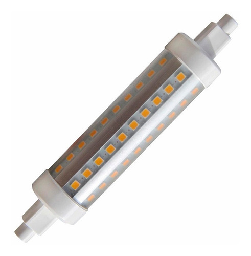 Lâmpada Led Palito Longa R7s Bivolt 2700k 118mm Luminatti Cor da luz Branco-quente 110V/220V