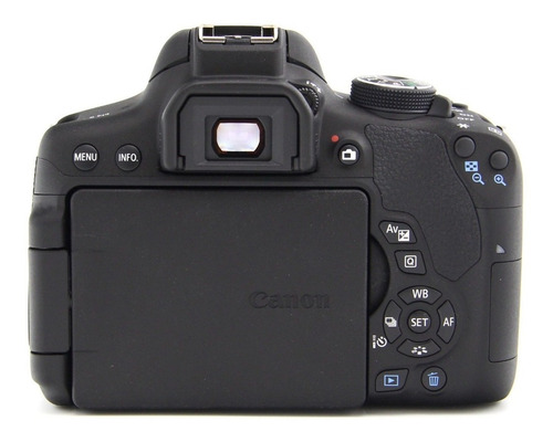 Imagen 6 de 7 de Camara Profesional Canon T6i +lente 18.55mm 24,1 Mpx Wifi