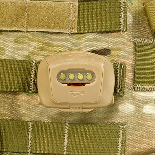 Linterna Frontal Princeton Tec Quad Tactical Mpls 78 Lúmenes