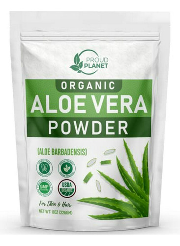 Después De Asolearse - Polvo De Aloe Vera Orgánico Para El C