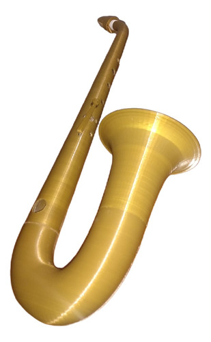 Saxie Saxofón Soprano Cromático Dorado