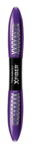 Máscara de pestañas L'Oréal Paris Voluminous X Fiber 0.43 fl oz color blackest black