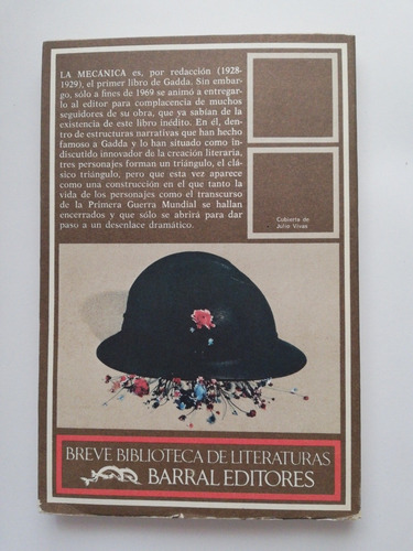 Imagen 3 de 4 de Carlo Emilio Gadda La Mecánica Barral 1971 1a Ed. En Español