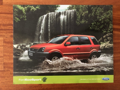 Folleto De Agencia Original De Ford Ecosport En Olivos - Zwt