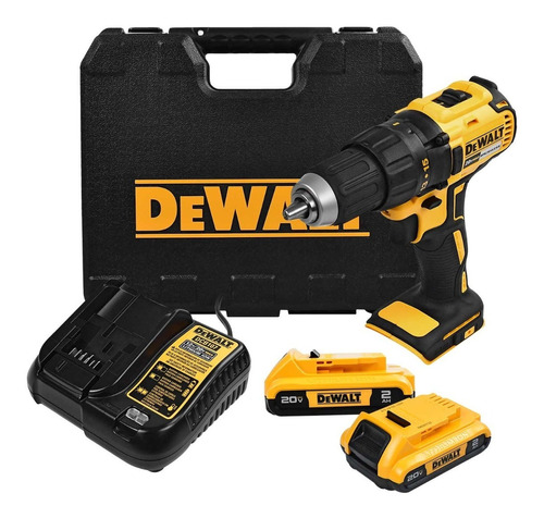 Taladro Atornillador Brushless 20v Dewalt Dcd7771d2-b3 1/2 P