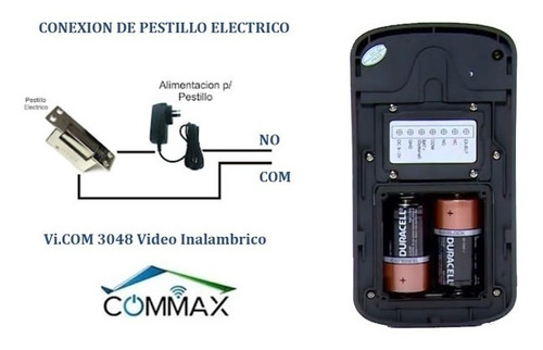 Portero Visor Inalambrico Vicom Frente + Telefono Saca Fotos