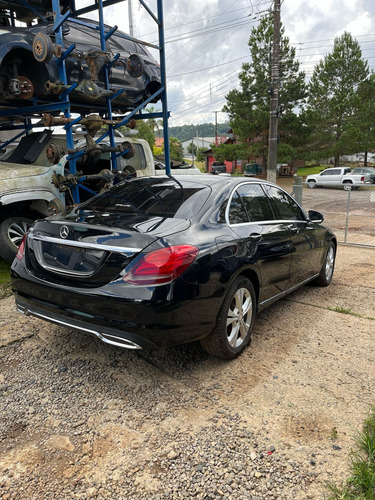 Mercedes C180 1.6 Turbo 2017 Flex 156cvs Aut- Solicite Peças
